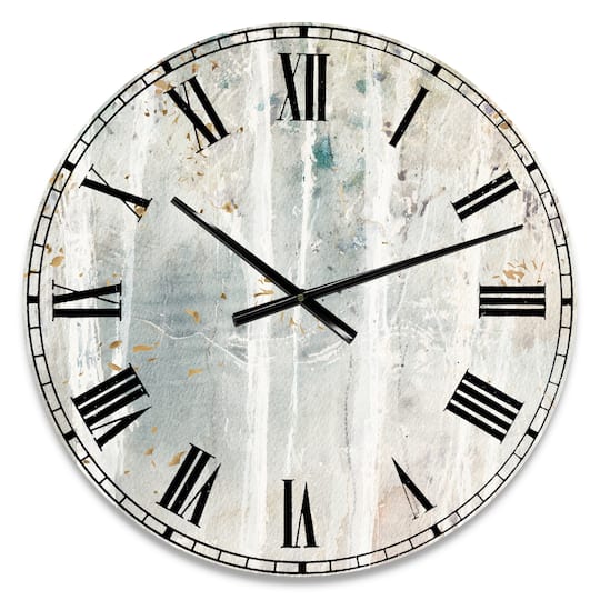 Designart A Woodland Walk Into The Forest VI Traditional Wall Clock